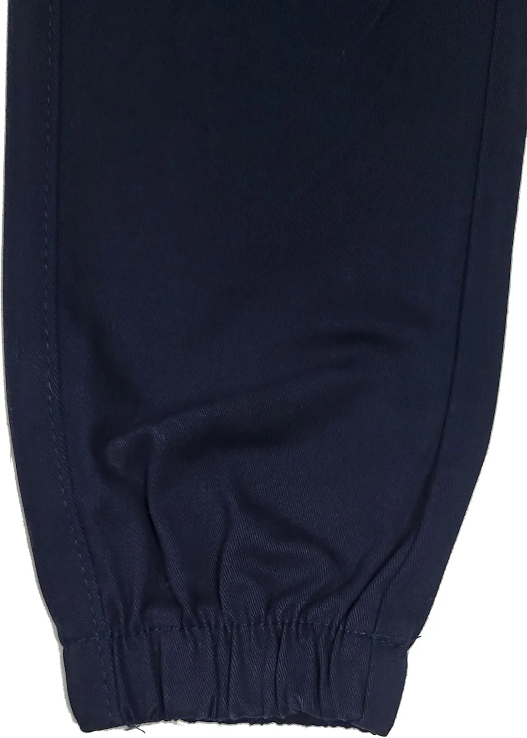 Boys Pull-On Cotton Stretch Elastic Waist School Uniform Jogger Pants