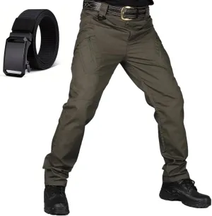 Caramand Tactical Pants 6 Pair, Men's Utility Flex Cargo Pants, Lightweight Resistant Ripstop Waterproof Quick-Drying Pant