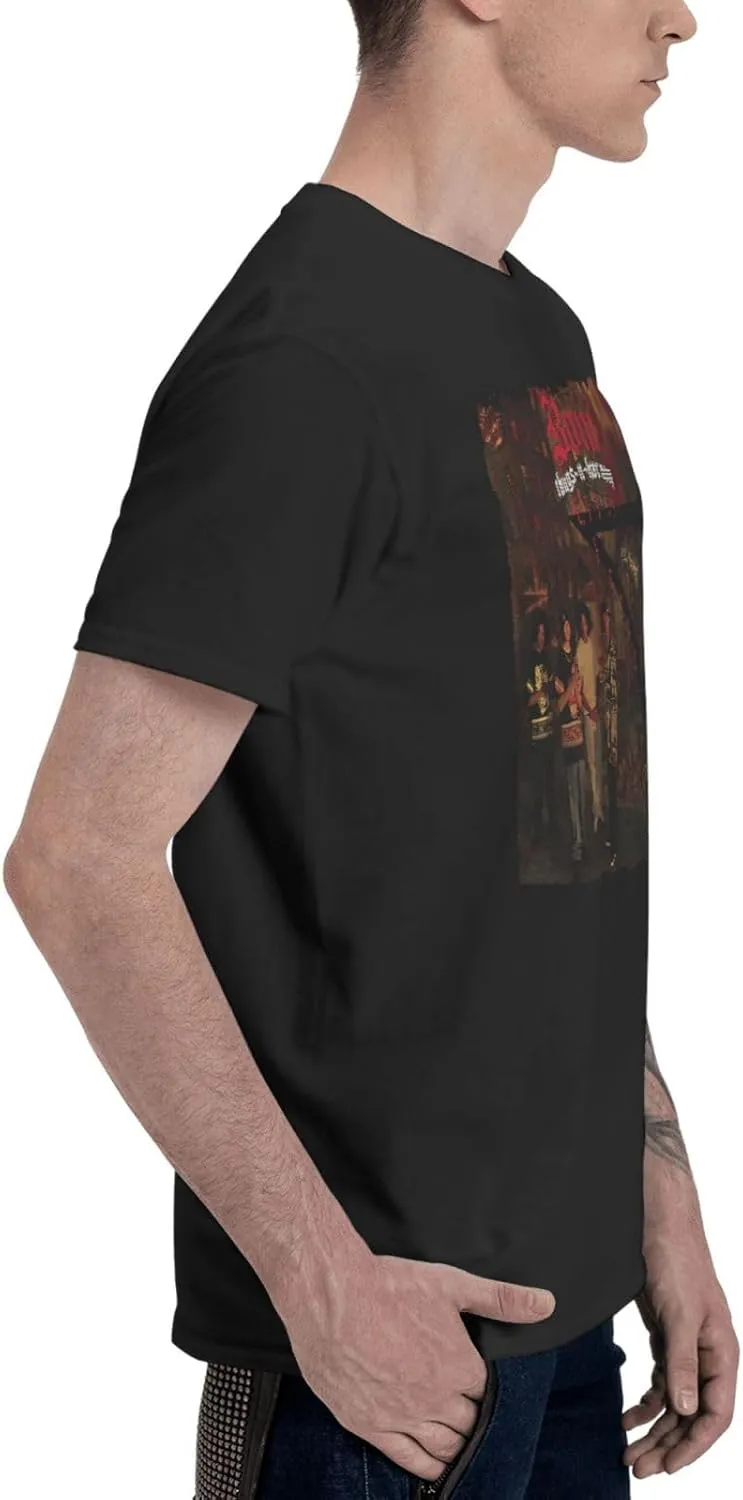 Man's T Shirt Short Sleeve Crewneck Tee Teenager Cool Summer Cotton Shirt