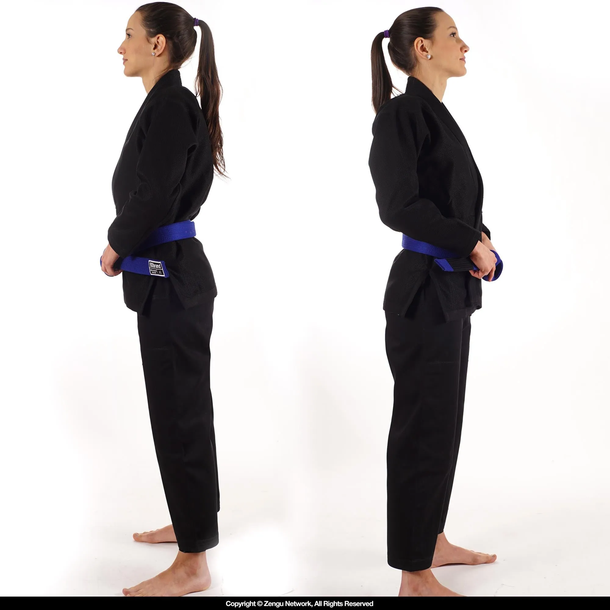 Original Standard Issue Women's Jiu Jitsu Gi (First Gen) - Black